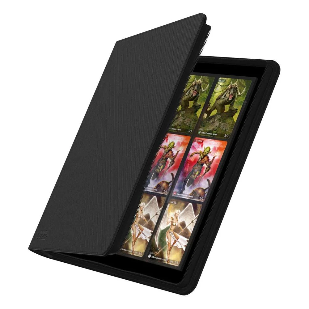 Ultimate Guard Zipfolio (480 double-sleeved cards) 24-Pocket 70 x 94 mm Xenoskin - Black